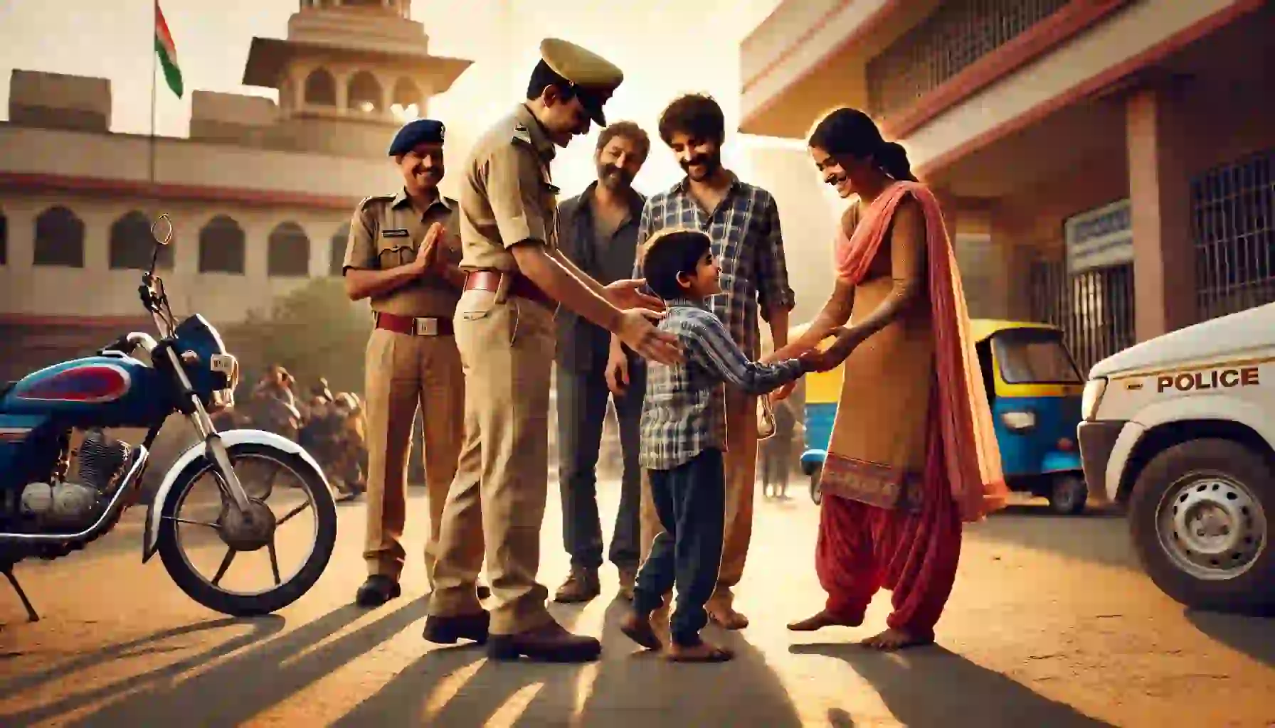 Missing Jalna boy Traced in Delhi jalna news