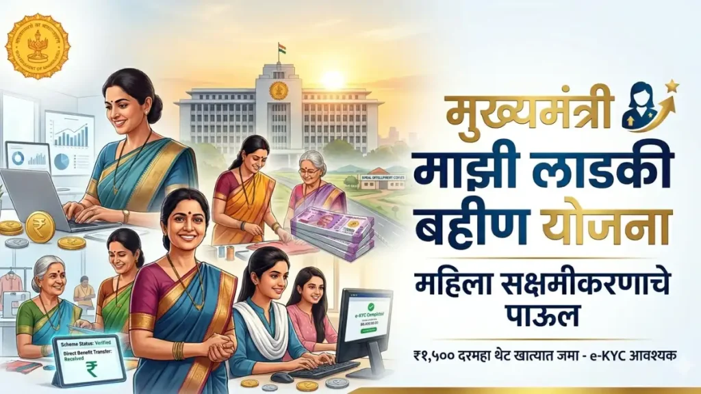 मुख्यमंत्री माझी लाडकी बहीण योजना Mukhyamantri Majhi Ladki Bahin Yojana Ekyc Last Date