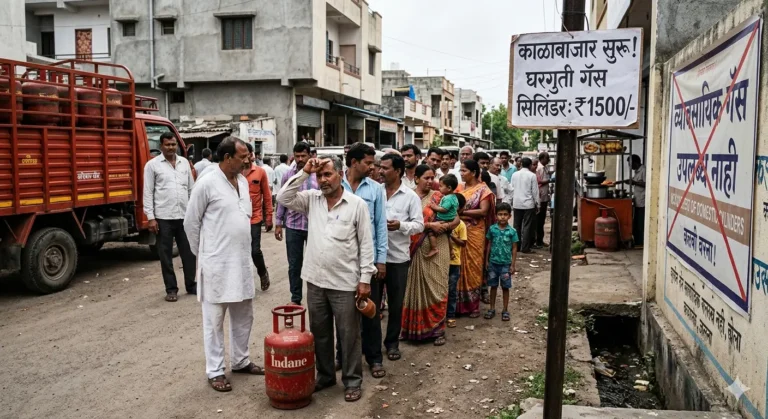 Jalna News Black Market Emerges for LPG Cylinders in Jalna