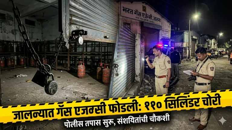 Gas Agency godown Robbery