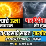 Jalna Weather Today: कडाक्याच्या उन्हात पावसाचे सावट; 'या' दिवशी गारपिटीचा (Hail Storm) इशारा?