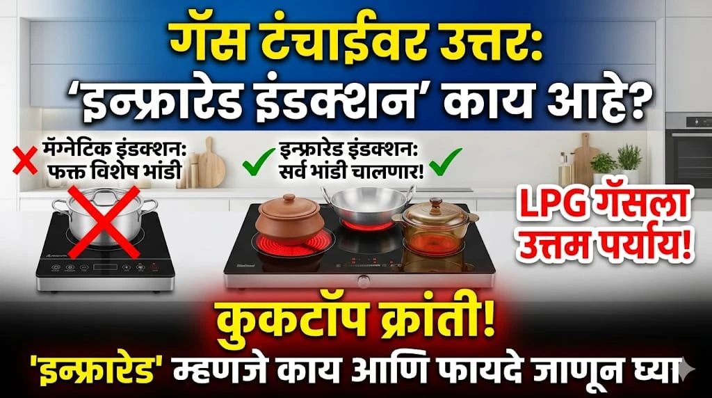 कसलेही भांडे चालेल! Infrared Cooktop म्हणजे काय? गॅस टंचाईत ठरेल वरदान!