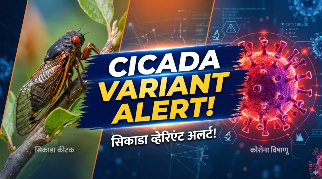 Cicada Covid Variant: 'सिकाडा' ने जगाची चिंता वाढवली! लक्षणे आणि बचावाचे उपाय जाणून घ्या