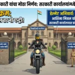 No Helmet No Entry! जिल्हाधिकारी आशिमा मित्तल यांचा मोठा निर्णय; सरकारी कार्यालयांचे दरवाजे बंद होणार! Helmet Mandate