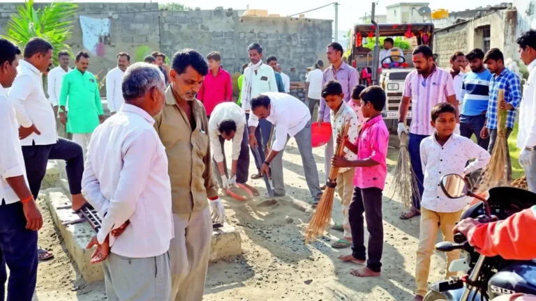 Rajegaon सायरन वाजला की मोबाईल बंद! Ek divas Gavasathi राजेगावचा 'हा' पॅटर्न पाहून तुम्हीही थक्क व्हाल; स्वच्छतेचाही नवा आदर्श