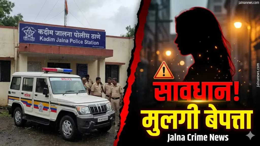 Jalna-Crime-Minor-Girl-Missing-Kadim-Police Thane Jalna