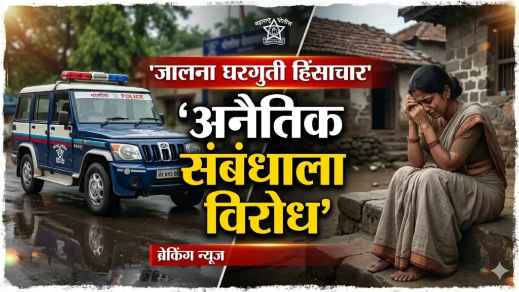 Jalna Domestic Violence Case Jalna-Domestic-Violence-Illegal-Affair-Case जालना घरगुती हिंसाचार