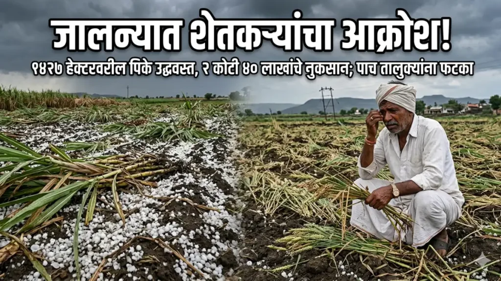 Unseasonable Rain Damage, Jalna, Badnapur, Mantha, Ghansawangi, And Bhokardan
