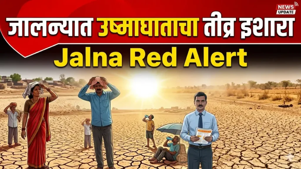 Jalna Red Alert: जालन्यात उष्माघाताचा तीव्र इशारा; जिल्हाधिकाऱ्यांनी दिल्या ‘या’ महत्त्वाच्या सूचना Jalna Red Alert जालन्यात उष्माघाताचा तीव्र इशारा