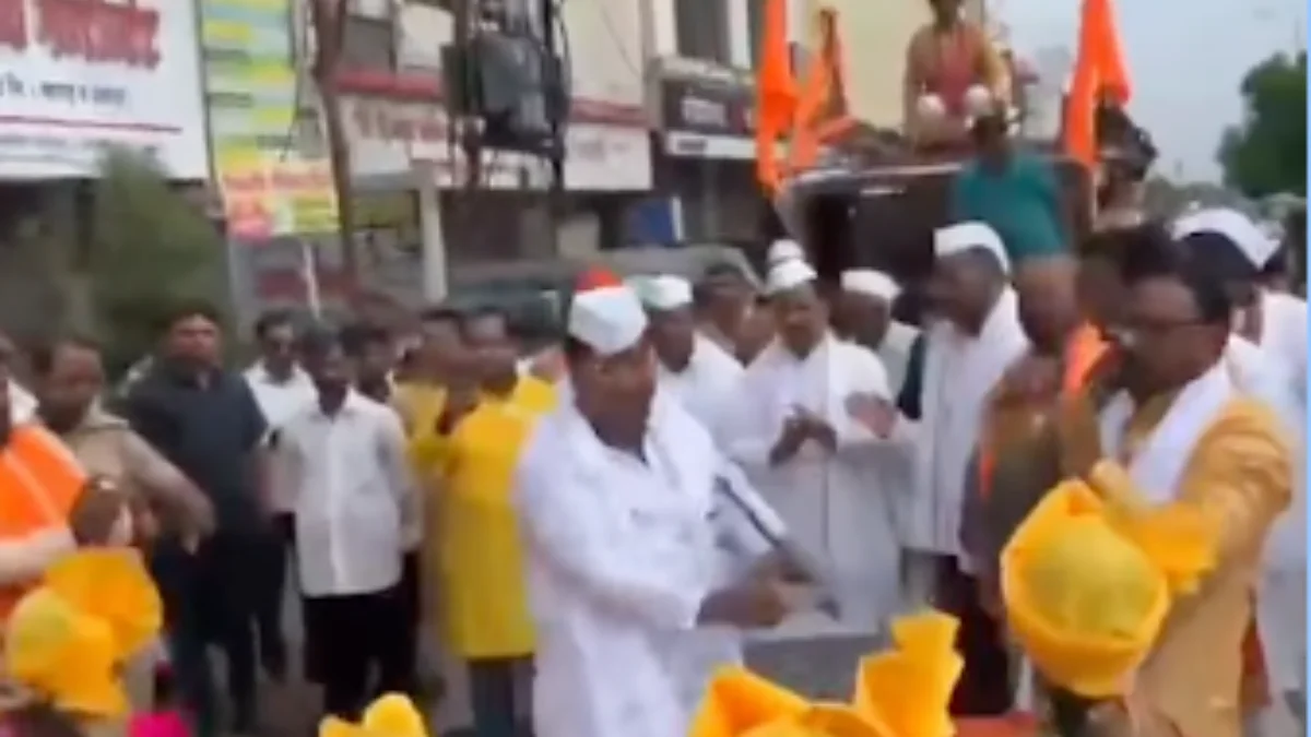 Anandi Swami Maharaj Jalna, Arjun Khotkar Lezim, Jalna Palkhi Sohala 2026, Jalna News, जालना बातम्या
