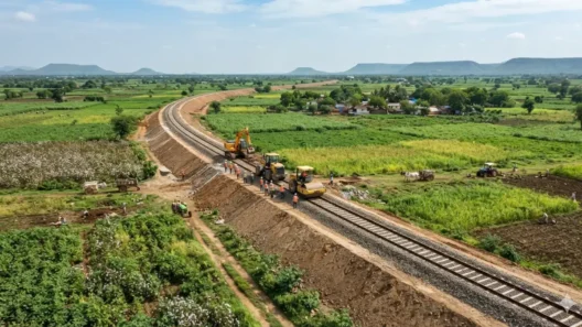 Ready Reckoner Rate calculation formula for Acquired Land Area of jalna jalgaon rail line
